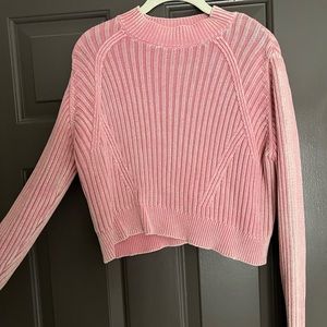 Pink Sweater by Lottie Moss